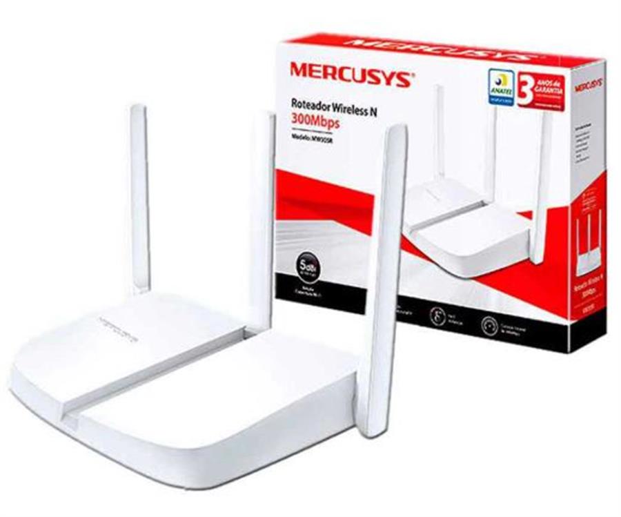 ROUTER MERCUSYS 300MBPS 3 ANTENAS
